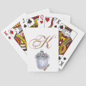 Personalisierte Spielkarten Sommerlandeshochzeit (Rückseite)