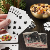 Personalisierte Spielkarten. Spielkarten (In Situ)