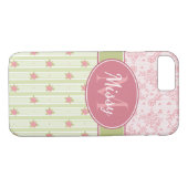 Personalisierte Spitzen- und Englischgarten Case-Mate iPhone Hülle (Rückseite (Horizontal))