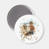 Personalisierte Splash Art Custom Magnet (Vorderseite/Rückseite)