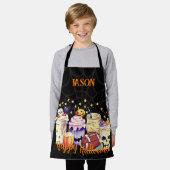 Personalisierte Spookie für Halloween-Fans Schürze (Getragen)