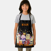 Personalisierte Spookie für Halloween-Fans Schürze (Insitu)