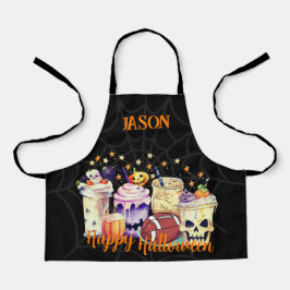 Personalisierte Spookie für Halloween-Fans Schürze