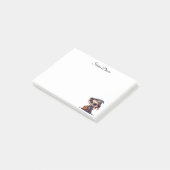 Personalisierte Spooky Halloween Post-It-Notes Post-it Klebezettel (angewinkelt)