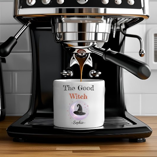 Personalisierte Spooky-Süßigkeiten - Halloween Espressotasse