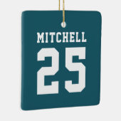 Personalisierte Sportarten Keramikornament (Rechts)