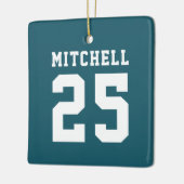 Personalisierte Sportarten Keramikornament (Links)