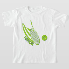 Personalisierte Sportarten mit dem Namen Tennis Ki T-Shirt