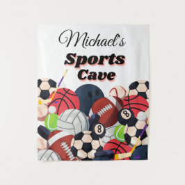 PERSONALISIERTE SPORTKARTE FÜR JEDES ZIMMER WANDTEPPICH