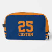 Personalisierte sportliche Trikots Waschbeutel (Vorderseite)