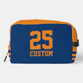 Personalisierte sportliche Trikots Waschbeutel (Rückseite)