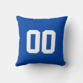PERSONALISIERTE Sportthrow-Kissen, Kissen (Rückseite)
