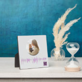 Personalisierte Sprachwelle - Sake für Mama Fotoplatte (InSitu)