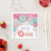 Personalisierte Sprinklen zum ersten Geburtstag Serviette (Beispiel)