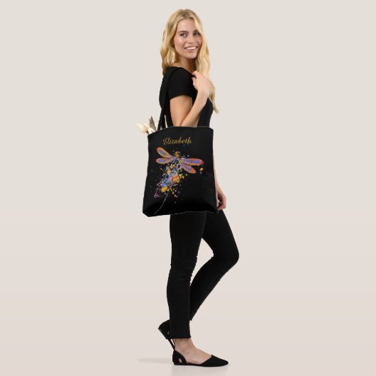 Personalisierte Spritzer-Taschentasche Tasche (Am Model)