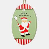 personalisierte Squash-Sportarten Keramik Ornament (Links)