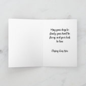 Personalisierte St. Patrick's Day-Karte Feiertagskarte (Innenseite)