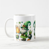 Personalisierte St. Patrick's Day Leprechauns Kera Kaffeetasse (Links)