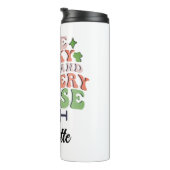 Personalisierte St. Patrick's Day Nurse Thermosbecher (Nach rechts gedreht)