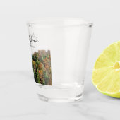 Personalisierte Staat-Hochzeit des verhungerten Ro Schnapsglas (Rechts)