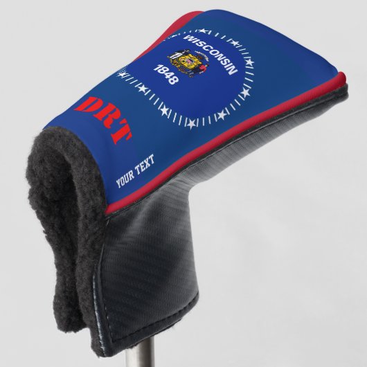 Personalisierte Staatsflagge Golf Headcover (3/4 Vorderseite)