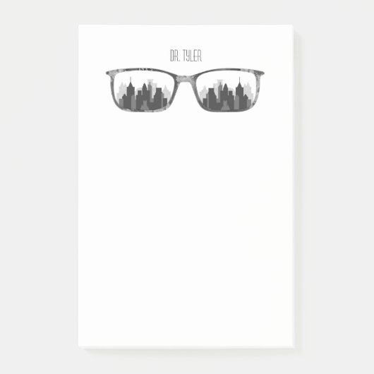 Personalisierte Stadt-u. Post-it Klebezettel (Vorderseite)