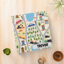 Personalisierte Stadtstraßen für Kinder