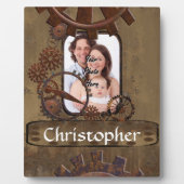 Personalisierte Stahlbildvorlage Fotoplatte (Vorderseite)