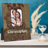 Personalisierte Stahlbildvorlage Fotoplatte (Seite)