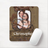 Personalisierte Stahlbildvorlage Mousepad (Mit Mouse)
