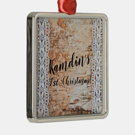 Personalisierte Stallfläche Ornament Aus Metall (Rechts)