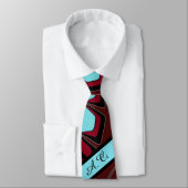 Personalisierte Stammes- Feder-Krawatte Krawatte (Gebunden)