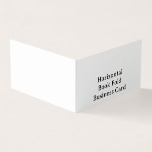 Personalisierte Standard-Halbglanz gefaltet Visitenkarten