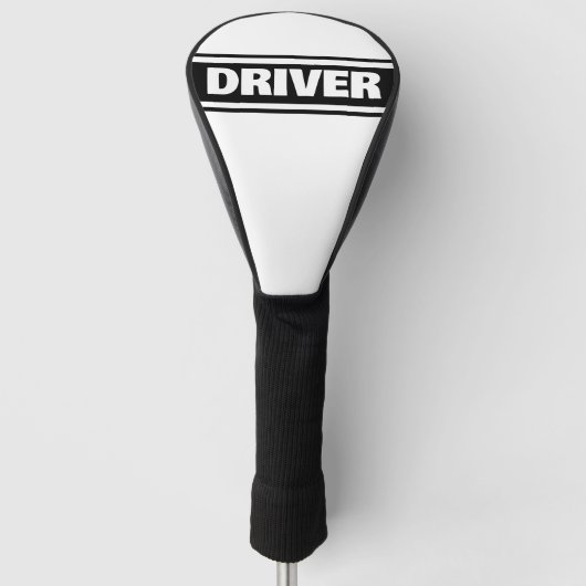 Personalisierte Standard-Treiberkopplung Golf Headcover (Vorderseite)