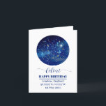 Personalisierte Star Map Karte: Ihr Special Night  Feiertagskarte<br><div class="desc">Personalisierte Star Map Faltkarte für den Urlaub: Feiern Sie Ihr Sonderdatum _____________________________________ Feiern Sie die schönsten Momente des Lebens mit einem wirklich einzigartigen und persönlichen Geschenk! Unsere Personalisierte Star Map Falted Holiday Card erfasst wunderbar die genaue Anordnung der Sterne an einem Datum und Ort, der für Sie eine besondere Bedeutung...</div>