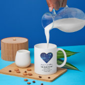 Personalisierte Star Map Tasse: Die Nacht, die wir Kaffeetasse