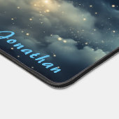 Personalisierte Starry Night Landschaftsschreibmat Schreibtischunterlage (Ecke)