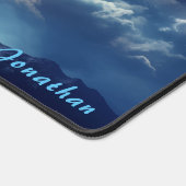 Personalisierte Starry Night Landschaftsschreibmat Schreibtischunterlage (Ecke)