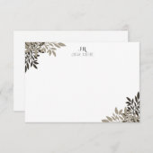 Personalisierte Stationalkarte Mitteilungskarte (Vorne/Hinten)