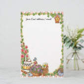 Personalisierte Stationäre Briefpapier (Stehend Vorderseite)