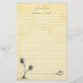 Personalisierte Stationäre Briefpapier (Vorderseite)