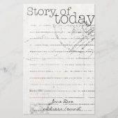 Personalisierte Stationäre Briefpapier (Vorderseite)