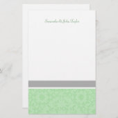 Personalisierte Stationäre Hochzeit Dankeschön Hin Briefpapier (Vorne/Hinten)