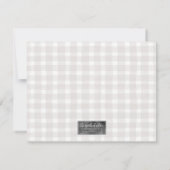 Personalisierte Stationerie für Männer-Aviatoren Mitteilungskarte (Rückseite)