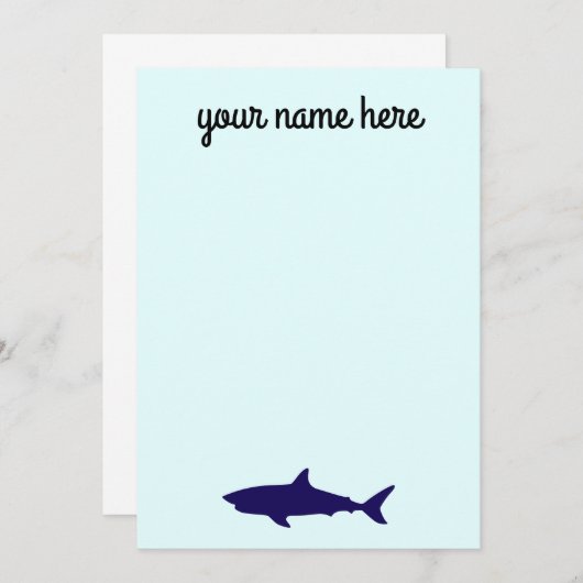 Personalisierte Stationery für Jungen Einladung (Vorne/Hinten)