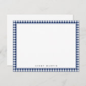 Personalisierte Stationery Mitteilungskarte (Vorne/Hinten)