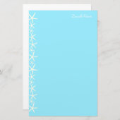 Personalisierte Stationierung an der Weißkopfbinde Briefpapier (Vorne/Hinten)