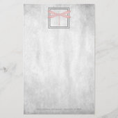 Personalisierte Stationierung der Rosa Dragonfly Briefpapier (Vorderseite)