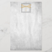 Personalisierte Stationierung von Golddrachenflieg Briefpapier (Vorderseite)