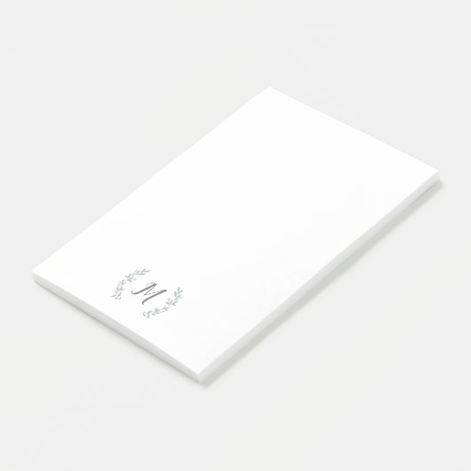 personalisierte Stationierung von Laurel-Kranz Post-it Klebezettel (angewinkelt)